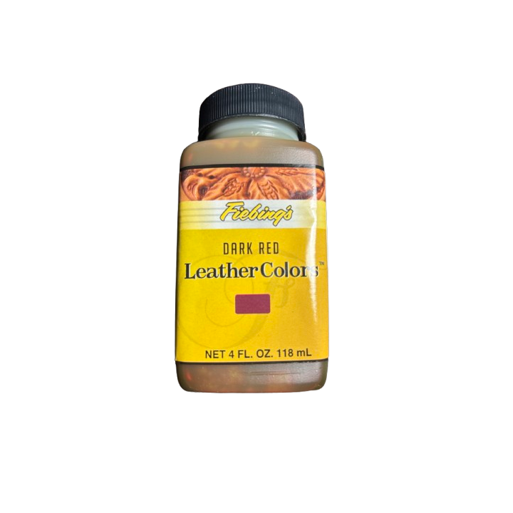 Fiebing's Leather Colors dark red/ dark red 4OZ / 118ml