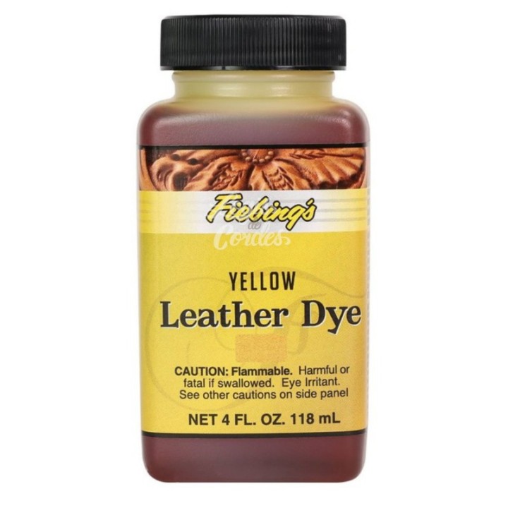 Leather Dye Yellow/Yellow Fiebing's