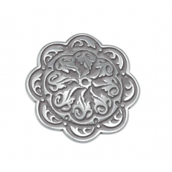 Concho floral accentué avec...