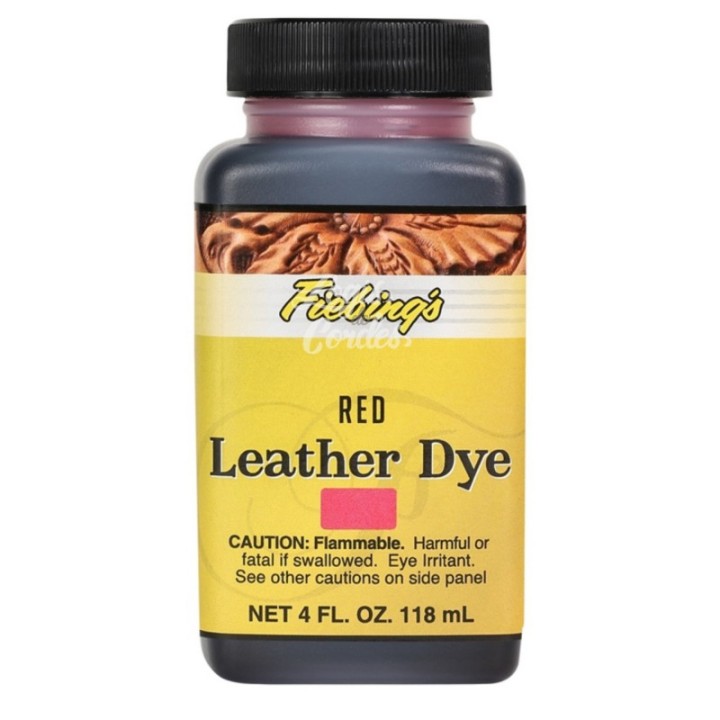 Leather Dye Red/Red Fiebing's