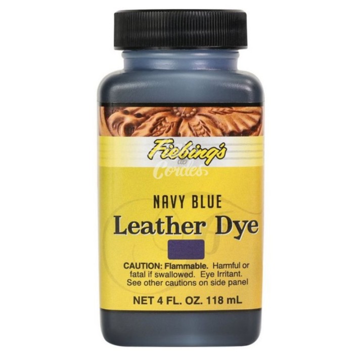 Leather Dye Navy Blue/Navy Blue Fiebing's