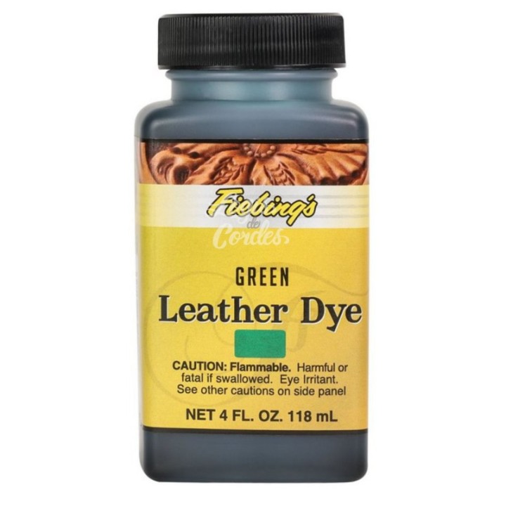 Leather Dye Dye Green/Green Fiebing's