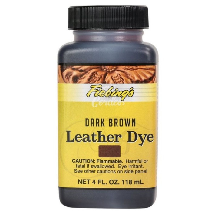 Leather Dye Dark brown/Dark brown Fiebing's