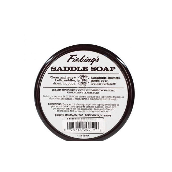 Fiebing's Saddle Soap Blanc/White 12Oz/355ml