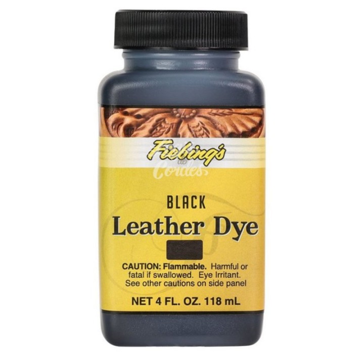 Leather Dye Black/Black Fiebing's