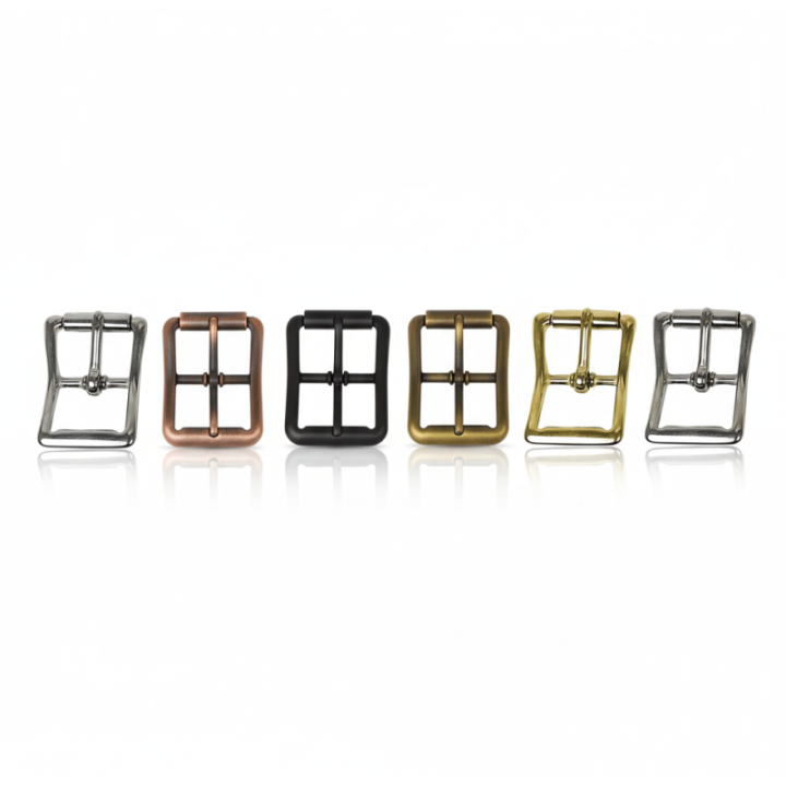 black buckle Double Rounded