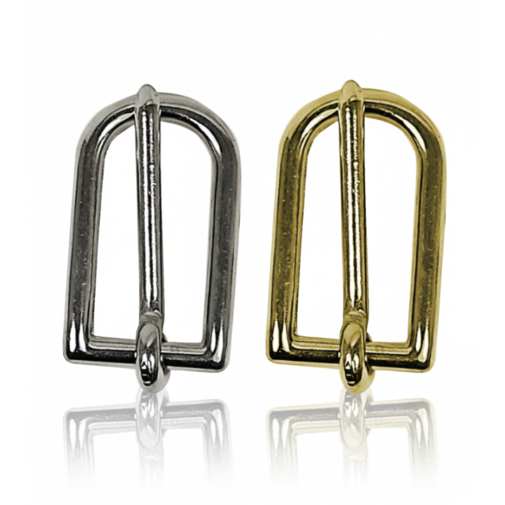 Bronze Nickel Plated Buckle Extended Lyre