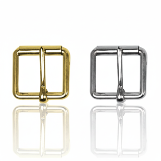 Nickel-plated Bronze Buckle Square Roller