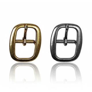 Nickel-plated Bronze Buckle Rounded Halter Fine