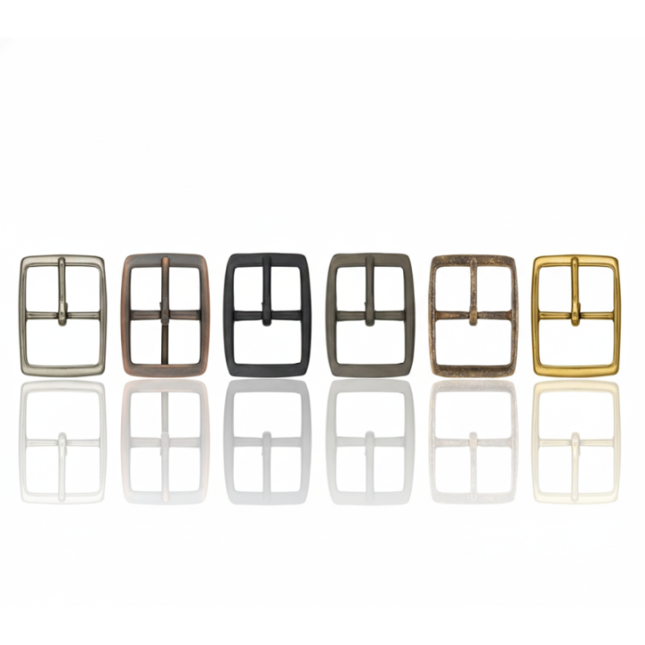 Belt buckle Nickel-plated brass