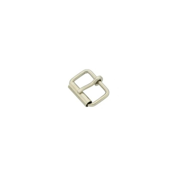 Light nickel-plated steel roller buckle