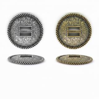 conchos rough surface slotted