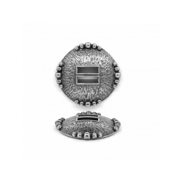 conchos 38mm rough surface slotted