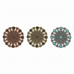 Royal Round Concho antique...