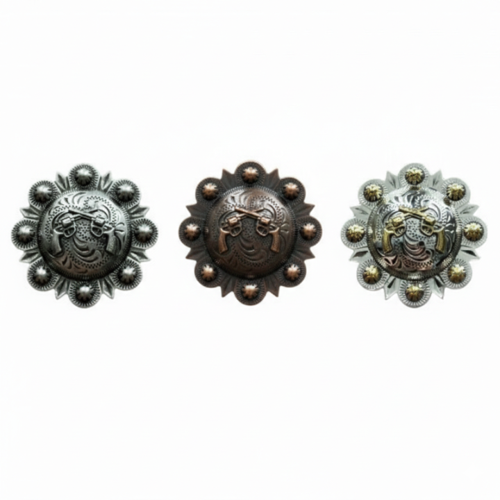 Concho Pistolets croisés Berry