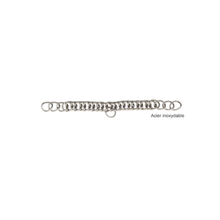 Stainless-steel curb chain Stainless steel