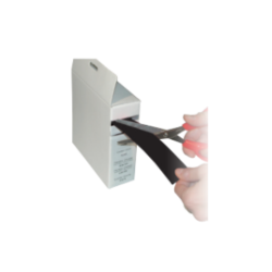 Gaine thermorétractable noire