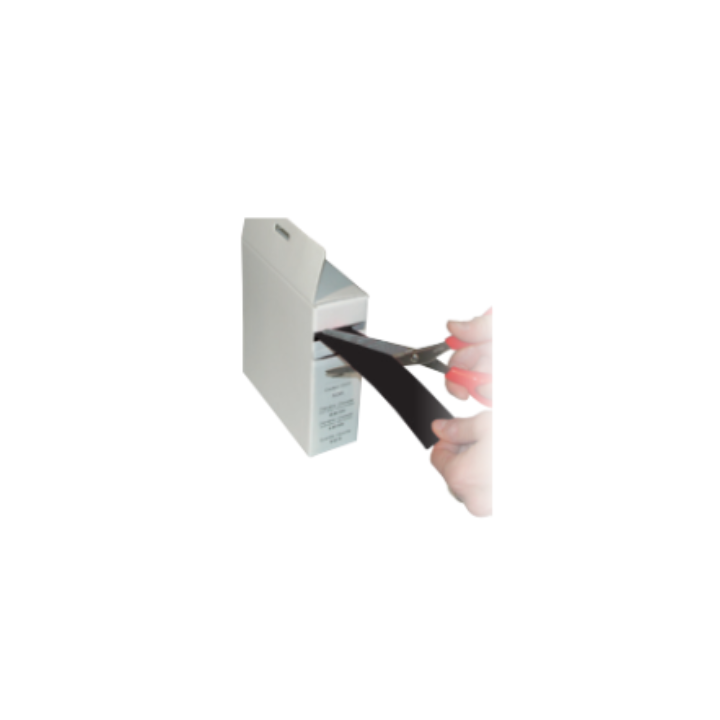 Black heat-shrink tubing