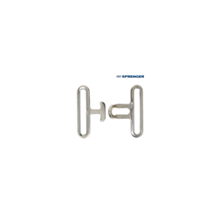 HS Surcingle Buckle and Loop SPRENGER Nickel-plated Steel