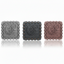 Square Floral Berry Concho...