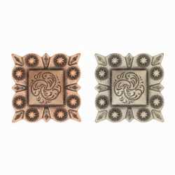 Square Berry Concho with...