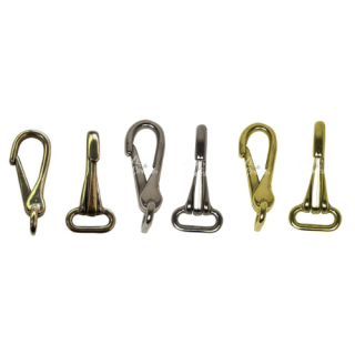Rounded-eye trigger snap hook