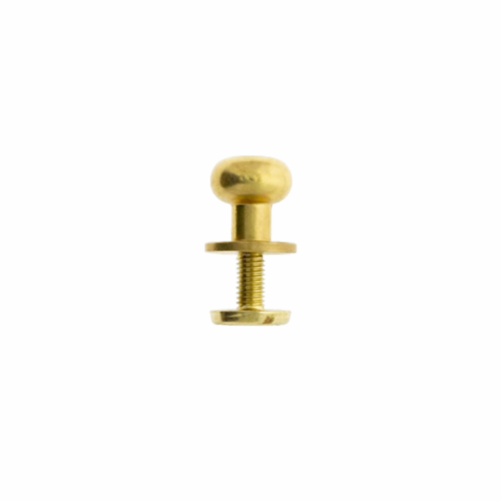 Bouton de col à visser Laiton