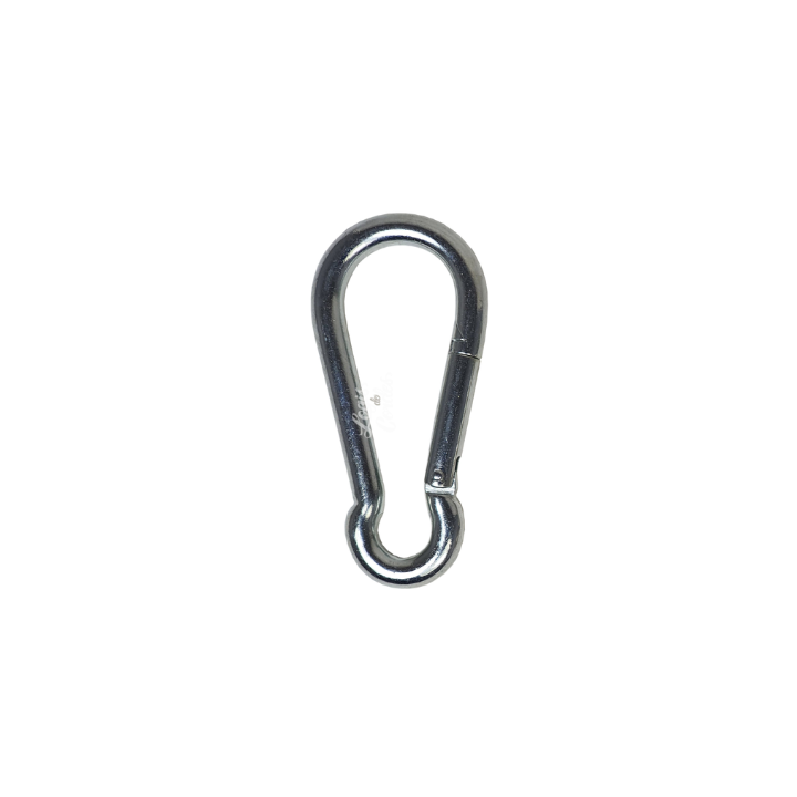 Nickel-Plated Steel Carabiner / Firefighter Nickel-Carabiner
