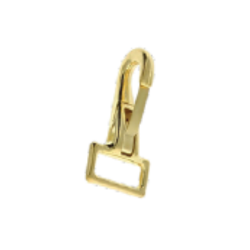 Mousqueton à passe carrée...