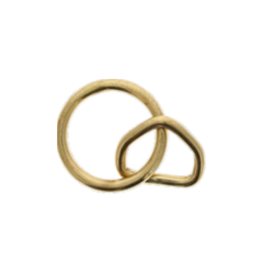 Anneau triangle Laiton