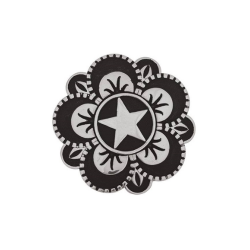 Concho étoile florale de...