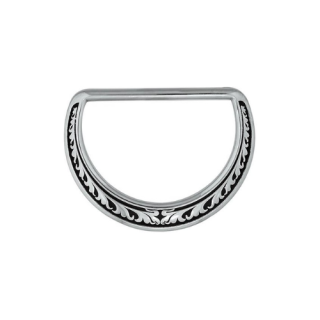 D-ring for Jeremiah Watt floral saddle
