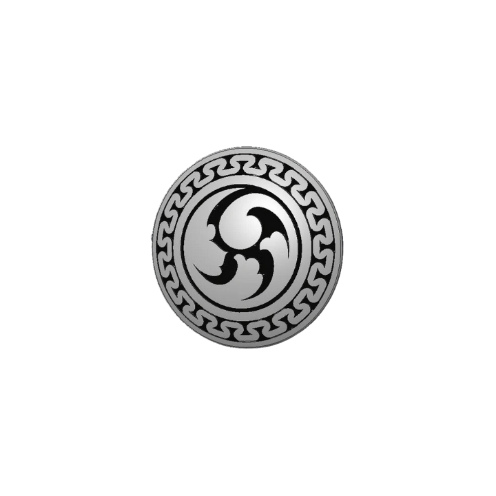 Carlos Loopback concho Loop Back 1-1/2 (approx. 38 mm)