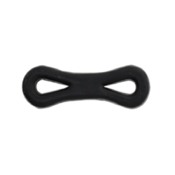 Huit caoutchouc Noir