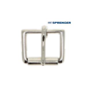 Roller clasp - Nickel silver
