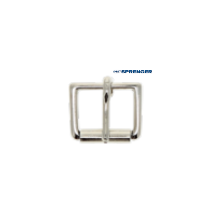 Roller clasp - Nickel silver