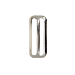 Nickel-plated steel surcingle keeper