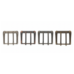 Single roller buckle with 2...