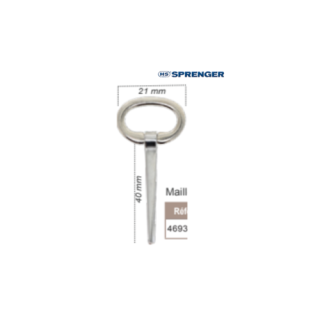 HS SPRENGER German silver martingale stop
