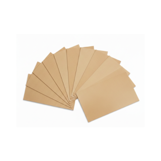 Leather piece 2-2.5mm Natural Vegetable Tanned