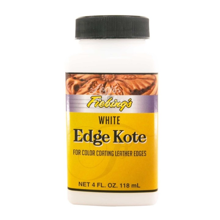 Fiebing's Edge Kote 4OZ White