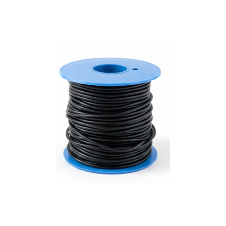 2mm ROUND LEATHER CORD (25M)