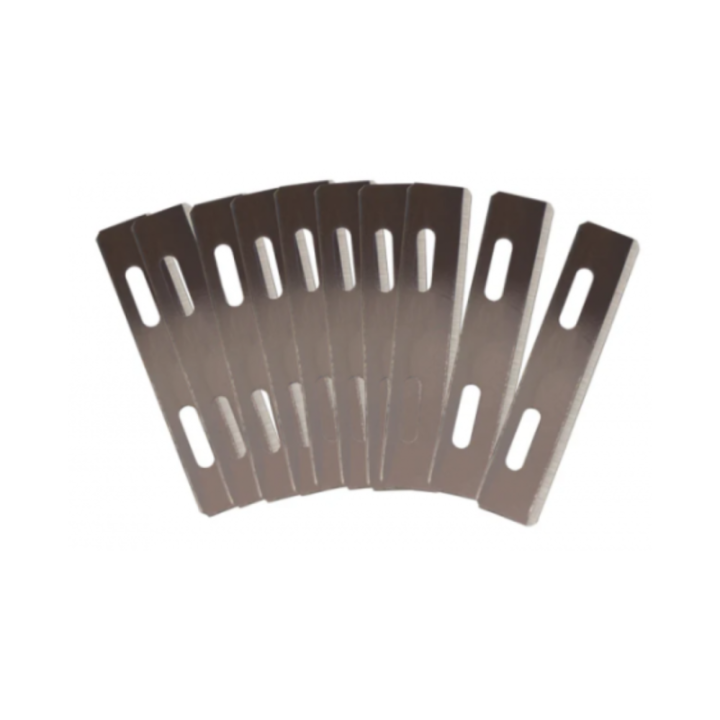 Carbon steel blades, 10/PK
