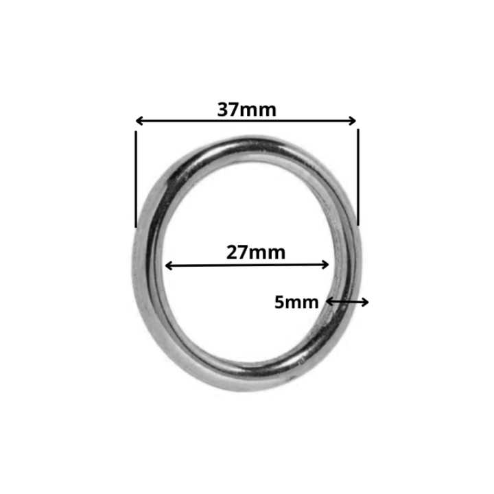 Nickel plated Bronze ring