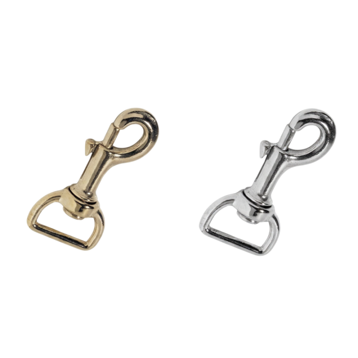 Snap Golden bronze hook with rotating eye 20mm/6,6cm