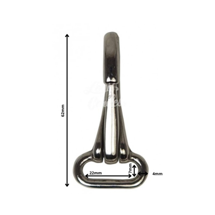 Rounded-eye trigger snap hook