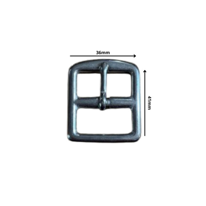 Stirrup leather buckle – 25mm stainless steel