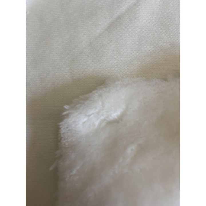 Synthetic sheepskin – Natural colour – 1.75 m wide roll
