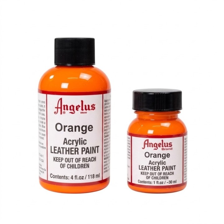 Angelus acrylic paint 1 OZ Orange