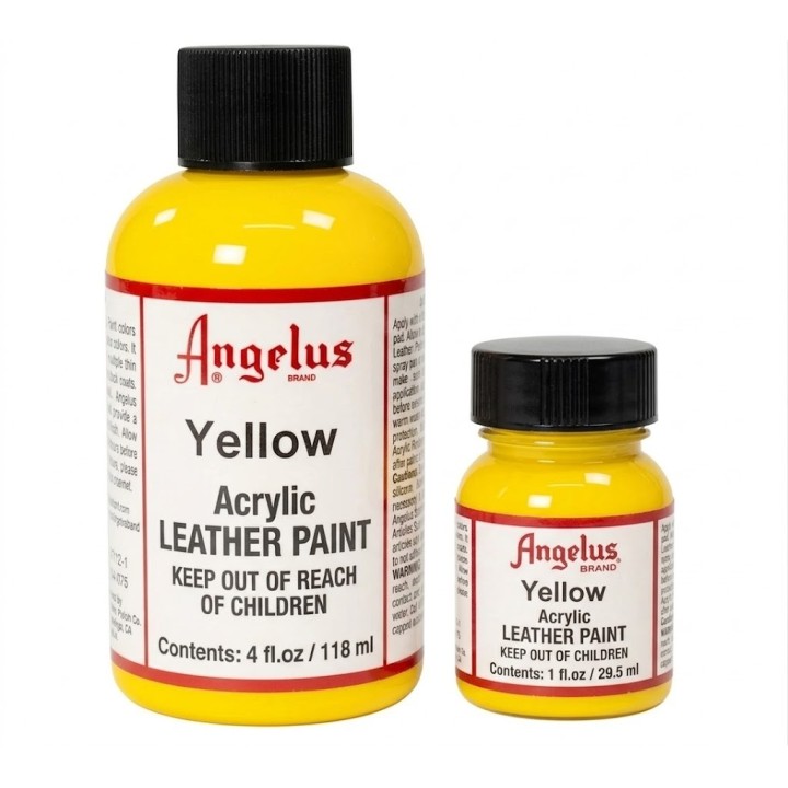 Angelus acrylic paint, Yellow
